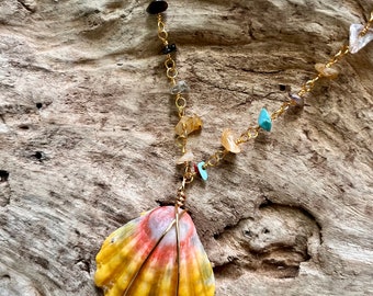 Hawaiian Sunrise Shell Necklace