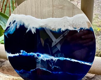 SALE Ocean Resin Art