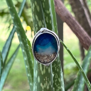 Ocean Resin Ring - 8