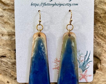 Ocean Resin Earrings