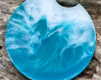 Ocean Resin Car Coaster