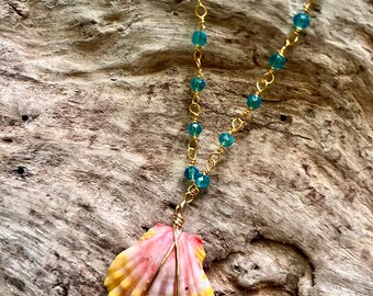 Hawaiian Sunrise Shell Necklace