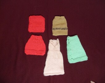 Barbie sized clothes.    Hand knitted  Barbie skirts, Barbie dresses