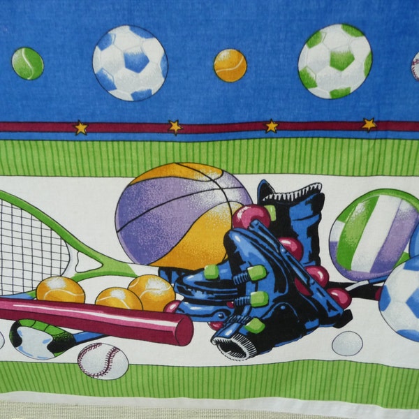 Sports Theme Fabric Etsy