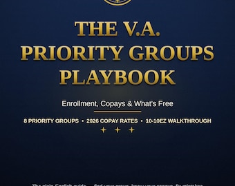 The V.A. Healthcare Priority Groups Playbook
