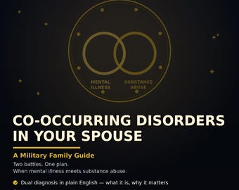 Co-Occurring Disorders in Your Spouse: A Military Family Guide — Dual Diagnosis, TRICARE & Treatment Options |