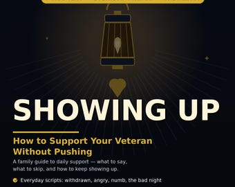 Showing Up: How to Support Your Veteran Without Pushing