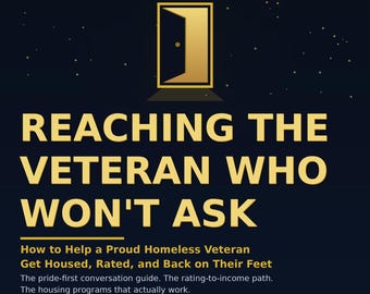 Help a Homeless Veteran: Proud Veteran Housing Guide With Hud-Vash SSVF VA Programs and Ratings Help for Family