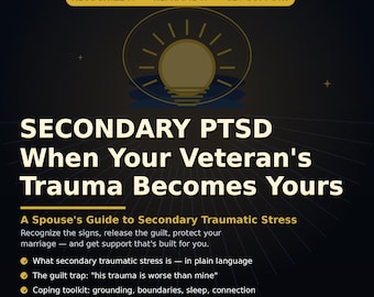 Secondary PTSD: When Your Veteran's Trauma Becomes Yours — A Military Spouse Guide