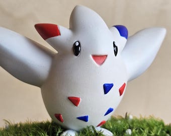 Togekiss Poké statue - hand painted by artist