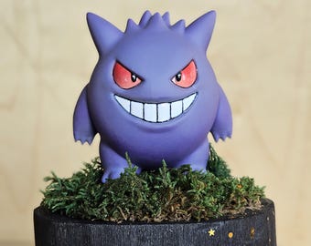 Gengar Poké statue - hand painted by artist