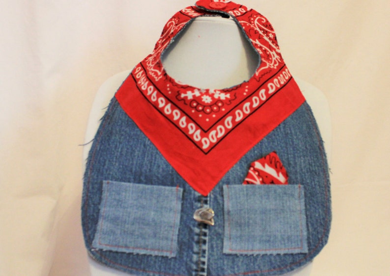 Bib Blue Jean Bandana Baby Bib. This bib is adorable you can Etsy