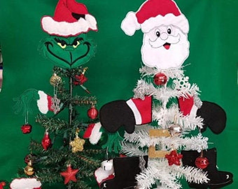 Christmas Tree Mean One Santa Clause Frosty the Snowman Etsy