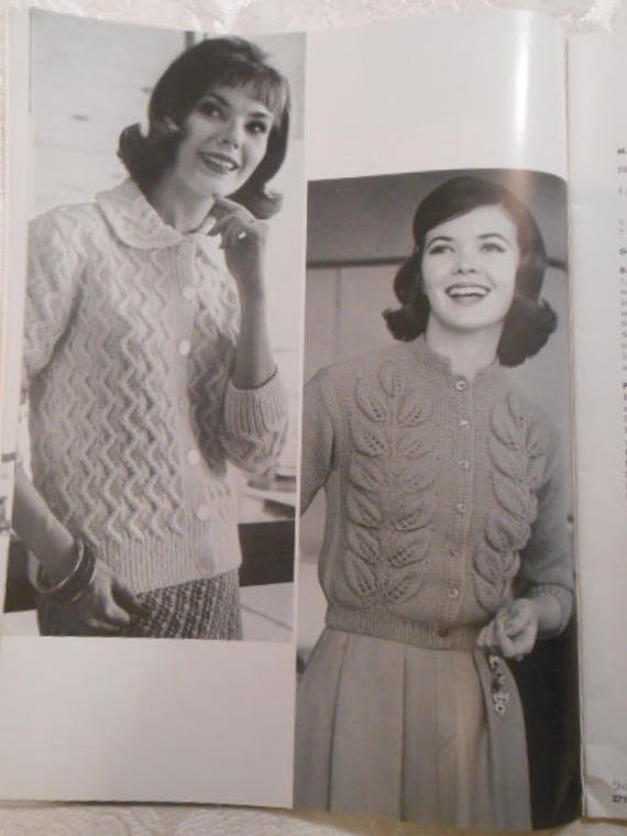 Bernat Fashions Knitting Pattern Book 90 Copyright 1960 Free Us Shipping