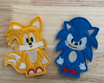 Finger Puppets - Sonic the Hedgehog, Tails, Knuckles