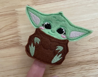 Finger Puppets - Grogu, Baby Yoda, The Mandalorian