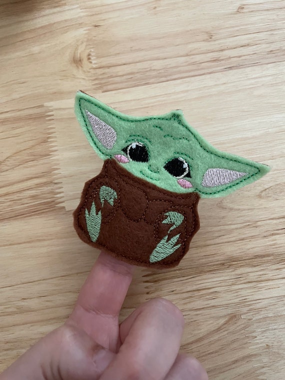 Finger Puppets Grogu Baby Yoda the Mandalorian Etsy Australia