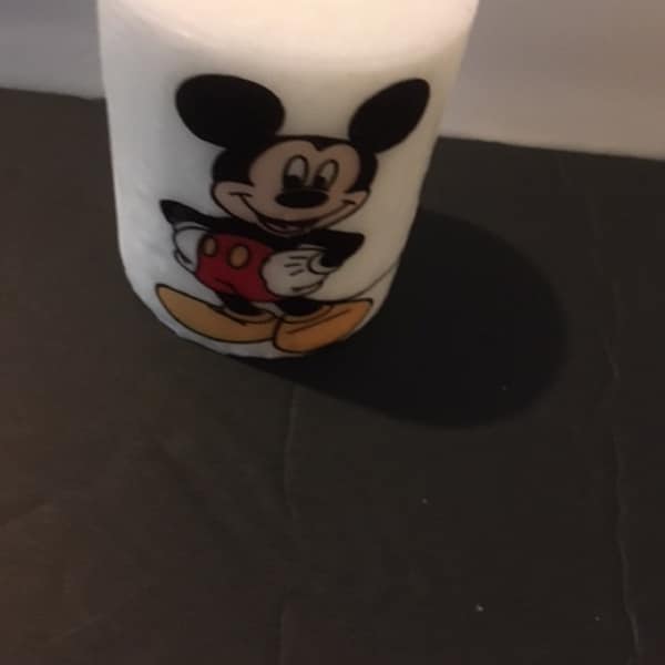 Mickey Mouse Candle