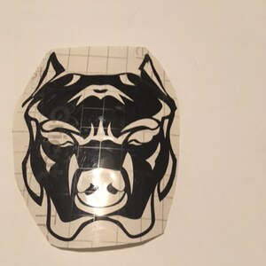 Dog Permanent vinyl decal