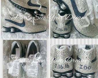 custom nike wedding shoes