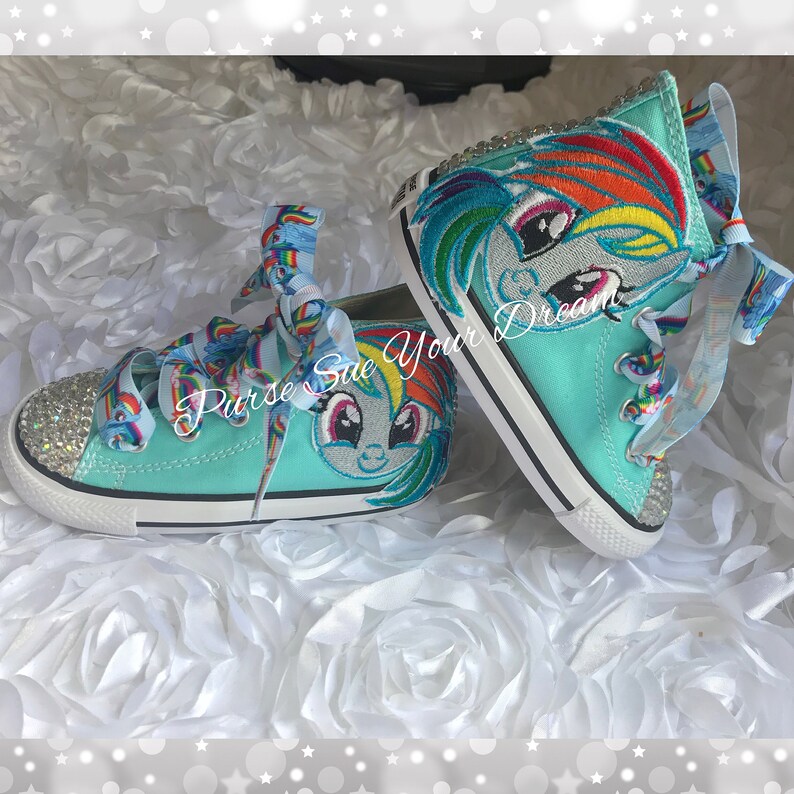 My Little Pony Shoes Bling Shoes Custom Rhinestone Shoes