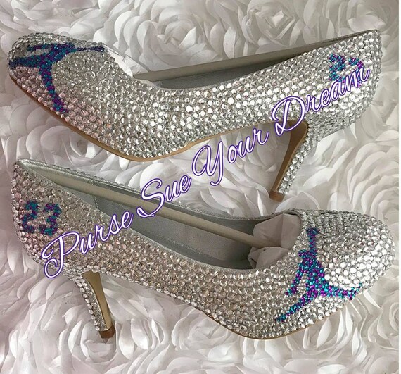 jordan 23 high heels