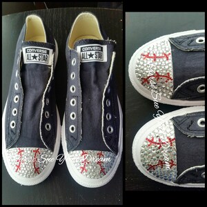 baseball themed shoes