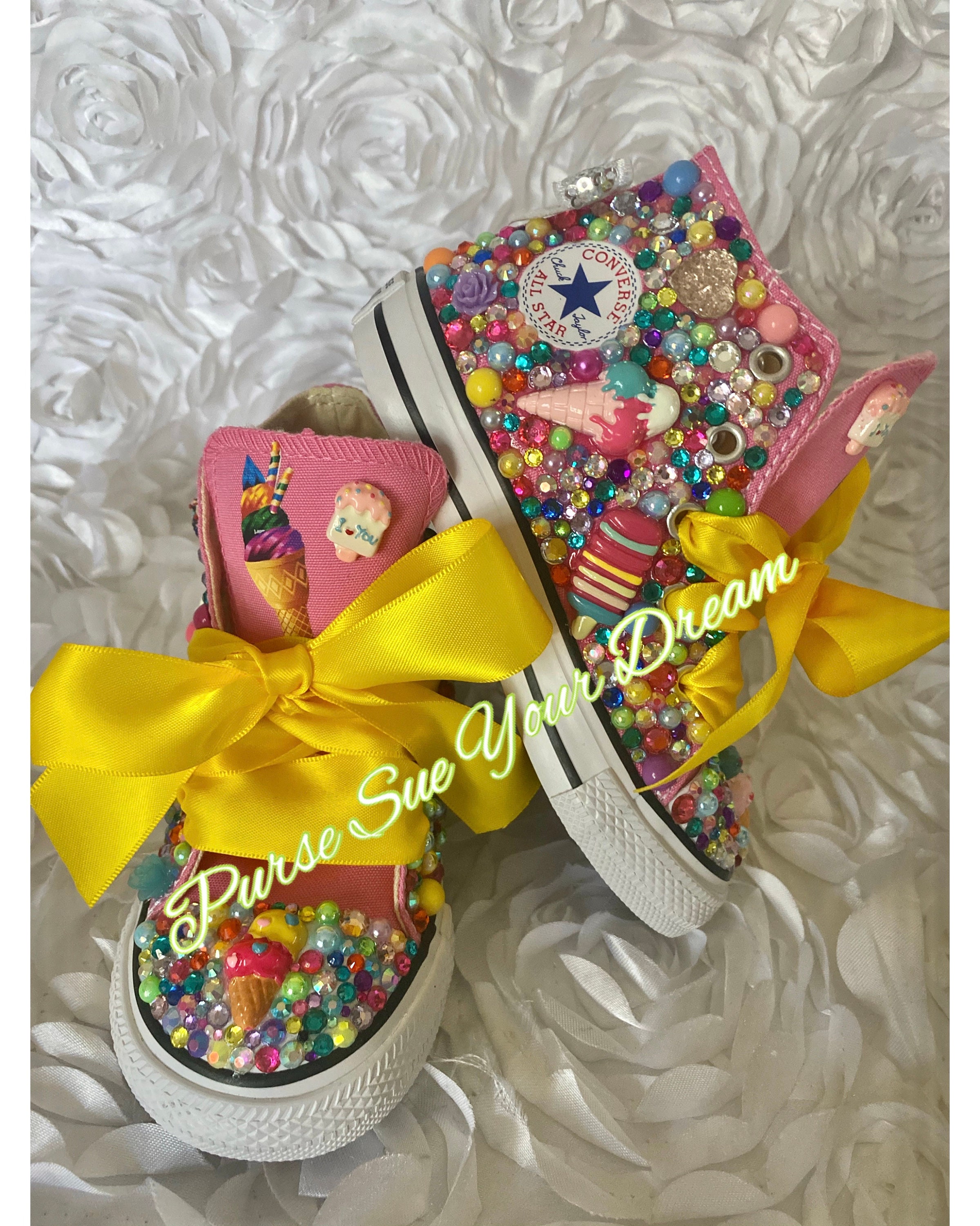 Ice Cream Birthday Converse Sweet One/ice Cream Shoppe | Etsy