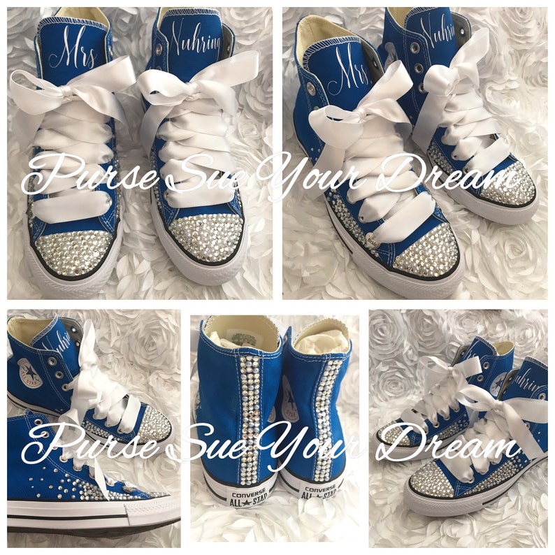 how many swarovski crystals to cover converse