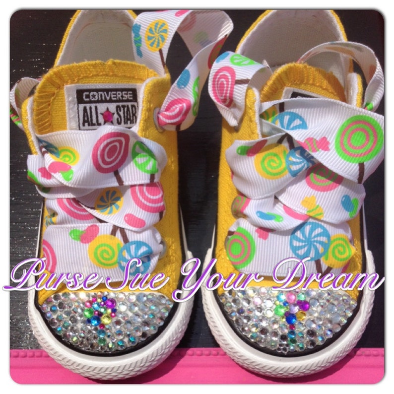 Candyland/Candy Shoppe Converse Candyland Birthday Infant/Toddler/Adults Candy Shoppe Birthday image 2