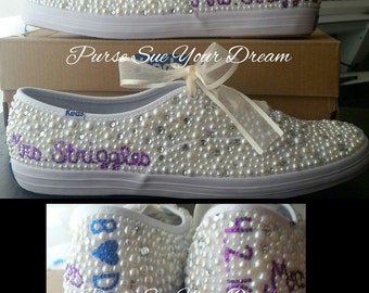 rhinestone keds