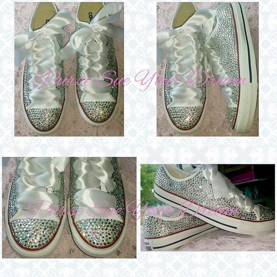 pink converse wedding shoes
