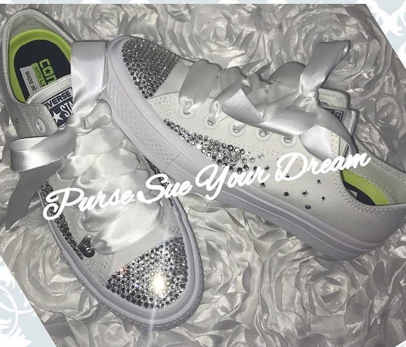 how many swarovski crystals to cover converse