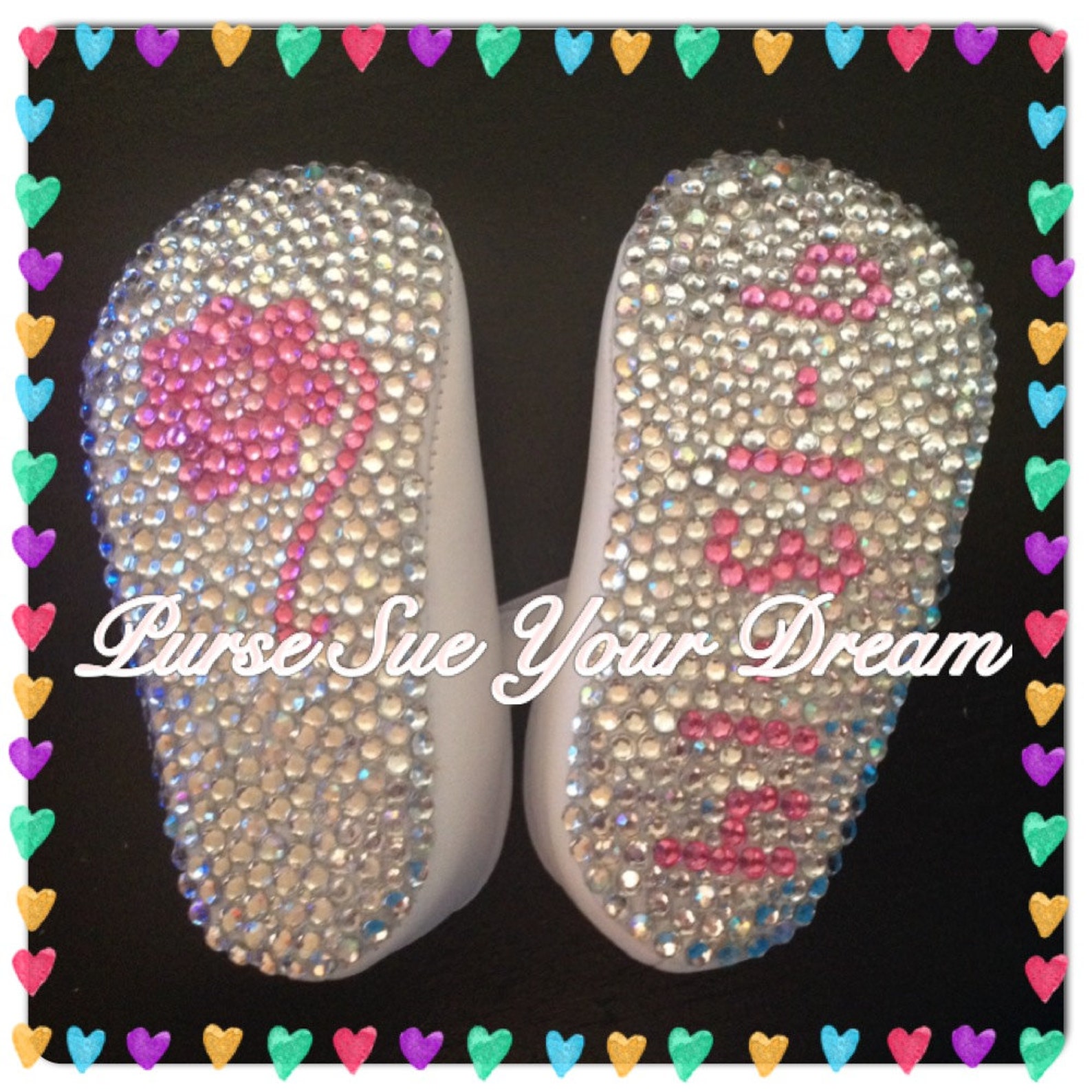 crystal rhinestone infant size ballet shoes - swarovski shoes - christening/baptism/pageant/wedding shoes - advertisement listin crystal rhinestone infant size ballet shoes - swarovski shoes - christening/baptism/pageant/wedding shoes - advertisement listin