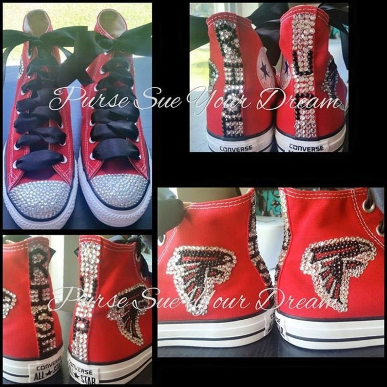 atlanta falcons custom shoes