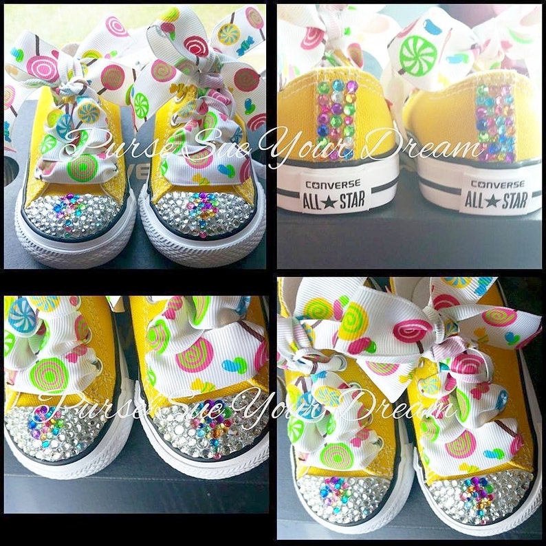 Candyland/Candy Shoppe Converse Candyland Birthday Infant/Toddler/Adults Candy Shoppe Birthday image 1
