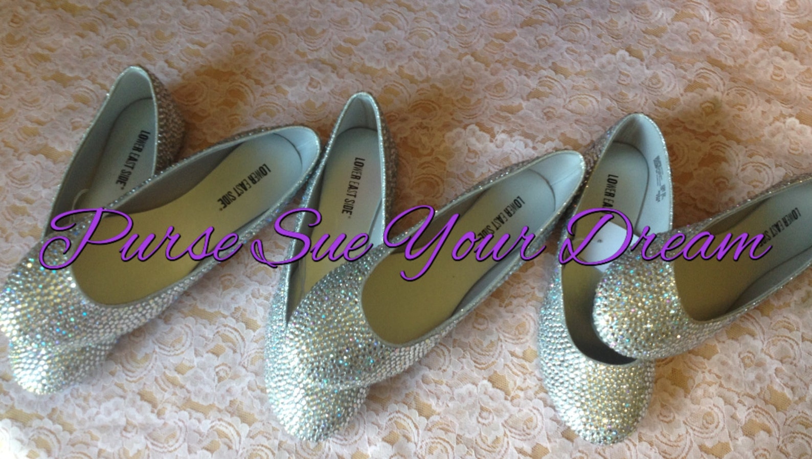 swarovski crystal rhinestone wedding ballet flats - bridal flat shoes - cinderella slippers - bridal swarovski crystal shoes - w