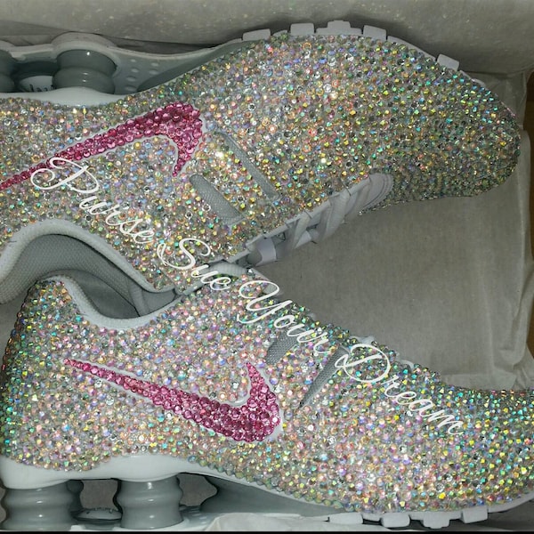 nike gold swarovski crystal