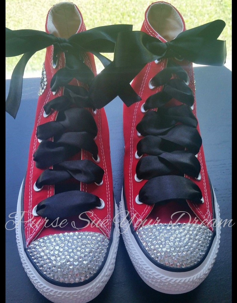Custom Atlanta Falcons Inspired Converse Chucks Shoes Made Etsy