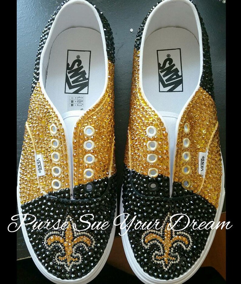 Custom Swarovski Crystal Rhinestone New Orleans Saints | Etsy