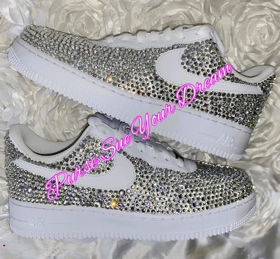 rhinestone air force 1