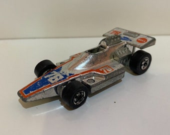 Vintage Hot Wheels BW 1975 Super Chrome FORMULA 5000 Hong Kong Goodyear Union 76