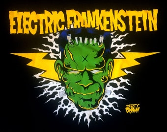 ELECTRIC FRANKENSTIEN T-shirt Size XL