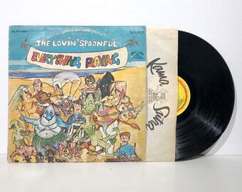 Everything Playing - The Lovin' Spoonful - Kama Sutra KLPS 8061 - Record Vintage Vinyl LP 1968