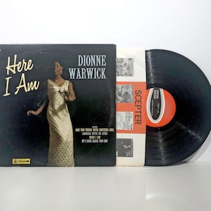 Dionne Warwick: Here I Am - Vintage Vinyl Record LP 1966
