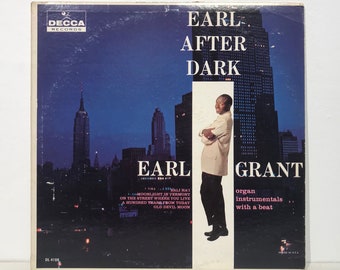 Earl Grant: Earl After Dark – Vintage Vinyl LP Record 12" (1961)