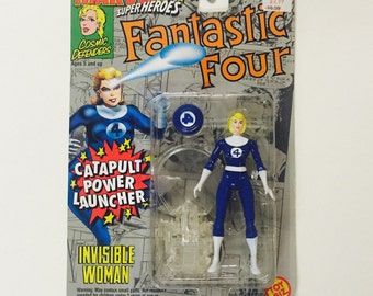 Vintage Fantastic Four: Invisible Woman (Sue Storm) - Sealed on Card 1994