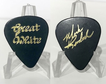 GREAT WHITE Tour Guitar Pick Michael Lardie 1990s