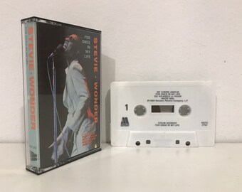 Stevie Wonder: For Once In My Life (1982) Cassette Tape