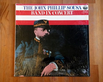 John Philip Sousa – Band In Concert (1977) Vintage Vinyl Record